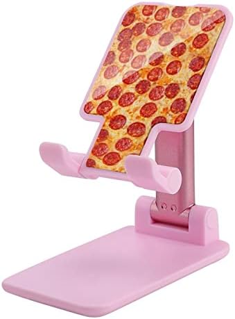 Olasz Pepperoni Pizza Összecsukható mobiltelefon Állvány Állítható a Bölcső Telefon tulajdonosa Asztali Dokkoló Alkalmas Minden 4-13