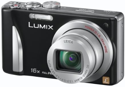 A Panasonic LUMIX DMC-ZS15 12.1 MEGAPIXELES Nagy Érzékenységű MOS Digitális Fényképezőgép 16x Optikai Zoom (Fekete)