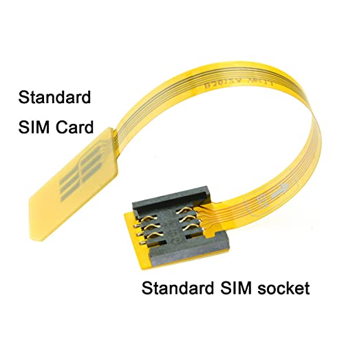 chenyang GSM CDMA Standard UIM SIM-Kártya Kit a Férfi-Nő Kiterjesztését Puha, Lapos FPC Extender Kábel 10cm