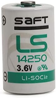 BALOLO (1 Csomag) LS14250 3.6 V 1200mAh Lítium Akkumulátor Nagy Kapacitású Cserélje ki a SAFT LS14250 Lítium Akkumulátor