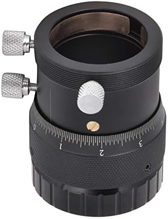 Vifemify Alumínium 1.25 Hüvelykes Belső T-Közös Dupla Csavar Focuser 0 mm Fókusz Stroke Csillagászati Távcső Teleszkóp Focuser