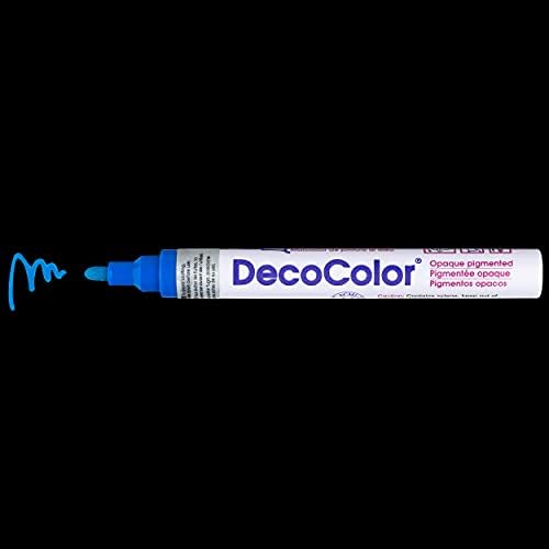 UCHIDA 300-C-10 igazából csudijó fej Deco Színű Fényes Pont Paint Marker, Világos Kék