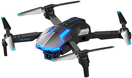 iOPQO Drón A 4K HD FPV Dual Kamera A Felnőttek, Összecsukható Mini RC Repülő WiFi RC Quadcopter Drónt Repülő