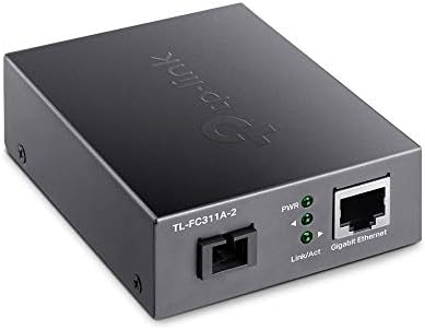 TP-Link TL-FC311A-2 | Gigabit WDM SFP RJ45 Rost Media Converter | Rost, hogy Ethernet Átalakító | 10/100/1000Mbps RJ45 Port 1000Base-LX