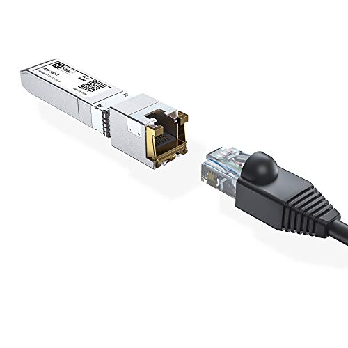10Gb SFP+ RJ45 Adó, a 10Gbase-T SFP+ Ethernet Modul Támogatása 10G/5G/2.5 G/1,25 G, Kompatibilis a Cisco SFP-10G-T-S, Ubiquiti UF-RJ45-10G,