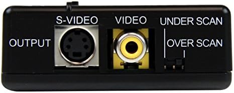 StarTech.com Nagy Felbontású VGA, Kompozit (RCA), vagy S-Video Converter - PC TV Video Adapter - 1600x1200 RGB TV (VGA2VID)