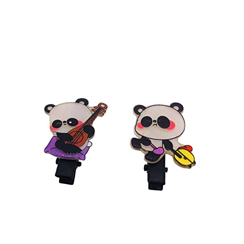 10 Pack Akril Cuki Panda Haj Klipek a Nők, Lányok, De Haj Tartozékok