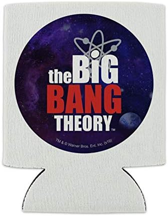 A Big Bang Theory Logó Hűtő - Ital Ujja Ölelkezős Összecsukható Szigetelő - Ital, Szigetelt Jogosultja