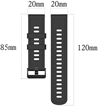 BEDCY 22 20mm Puha Szilikon Pánt 20mm 22mm Univerzális Csere Zenekar Watchband