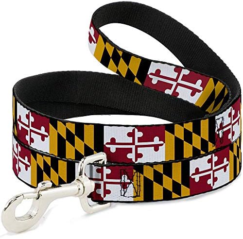 Csat-Le A Kutyát Pórázon Maryland Zászlók 6 Méter Hosszú, 1.5 Inch Széles