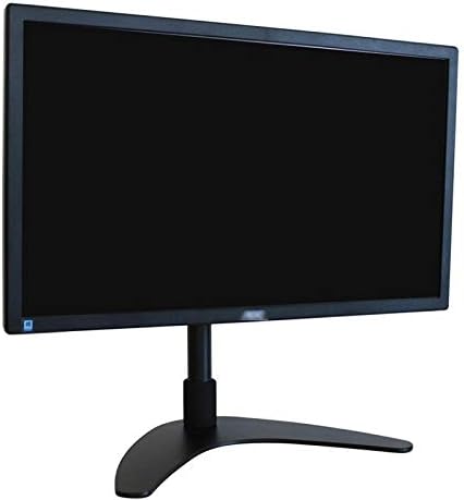 Univerzális Monitor Tábla Állvány LCD Emelet Asztal Monitor Állvány, Állítható Dönthető Forgatható Forgatás Tartsa a Képernyőn 14, 27 (Fekete)