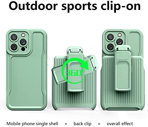 Védő Flip Esetekben Kompatibilis az iPhone 11 Pro 5.8 hüvelyk Esetben a Klip, Beépített 360° - os Forgatás Gyűrű Állni az Esetben Védő