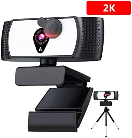 WSSBK Webkamera 2k 4k 1080p Full Hd webkamerát a Fény Mikrofon Web Cam-a Számítógép-Laptop Videó Mini Kamera (Méret : XX-Nagy)