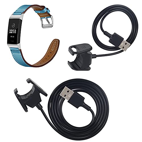 APEXSUN Töltő Kábel Kompatibilis a Fitbit Díj 3/Töltés 4 Töltő,Csere USB Töltő Adapter Töltő Kábel Fitbit Díj 3/Tracker Smartwatch Szív Karkötő