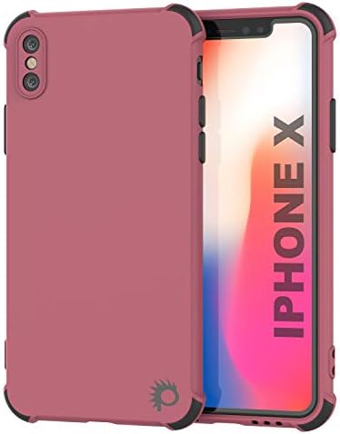 Punkcase Tervezett iPhone X-Ügyben [Napsütés Sorozat] Védő & Könnyű TPU Esetben W/Sokk-Elnyelő Sarok Kompatibilis az iPhone 10 (5.8) (2017)