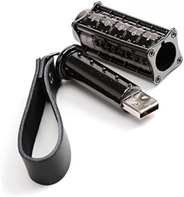 Mobestech 3pcs Flash Meghajtót a Jelszó Kreatív Adatok Zár Lemez Fekete USB Fém Tároló G