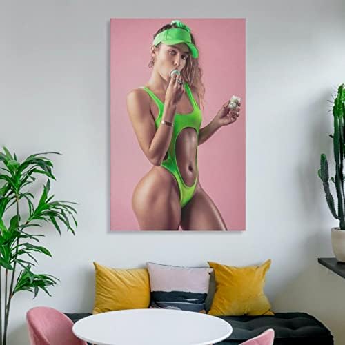 Bikinis Lány Poszter Női Modell Poszter Szexi Nő Babes Poszter Vászonra Nyomtatott Kép Wall Art Plakát, Haza, Család Dekoráció
