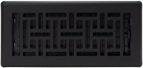 Dekoráció Rácsok AJH410-BLK Keleti Emelet Nyilvántartás, 4x10 Cm, Mintás Fekete