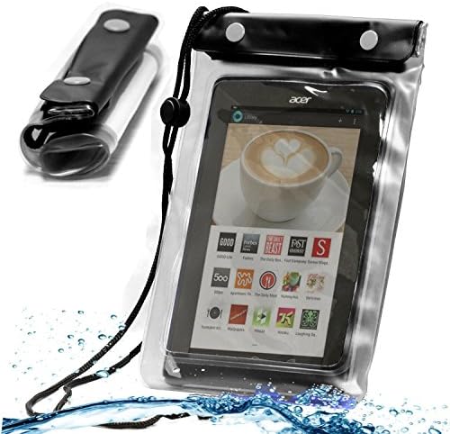 Navitech Fekete Vízálló tok/Vízálló burkolat Kompatibilis A 10 Hüvelykes Táblagépek, Beleértve A Samsung Galaxy Tab S2 SM-T813NZDEXEF