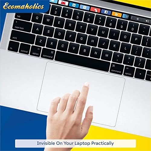 (2 Db) Ecomaholics Trackpad fólia Samsung Galaxy Book2 360 (13.3) 13.3 hüvelykes Laptop Touch Pad Fedél Átlátszó Matt Anti-Scratch/Víz Prémium