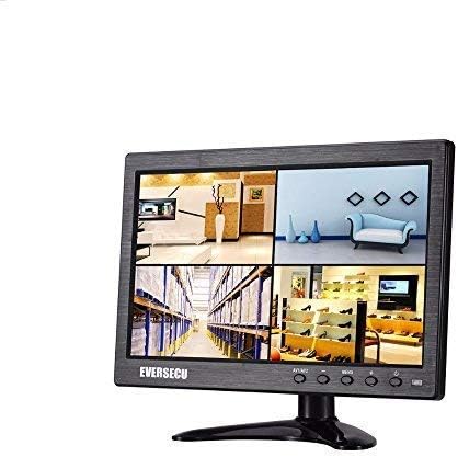 10.1 hüvelykes Kis Hordozható Laptop Számítógép Monitor HDMI-VGA Port; Raspberry pi Kijelző Monitor; CCTV Monitor HD 1024x600