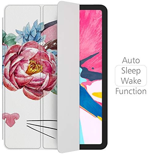 Lex Altern iPad Esetben Pro 11 inch 12.9 Mágneses Fedezze 2019 2018 3D Generációs Apple Védő Kemény Héj Folio Trifold Smart Auto Ébredj