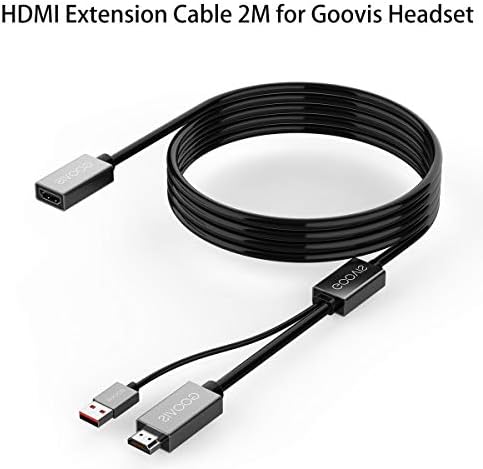 HDMI 2M Kábel/HDMI-Kábelt a GOOVIS G2 Mozi, GOOVIS Pro GOOVIS G2 VR Headset. Nagy Sebességű, Támogatja a 3D-s 4K, sync Audio HDMI