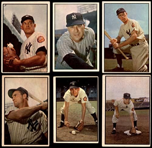 1953 Bowman New York Yankees Csapatát Set New York Yankees (Set) VG Yankees