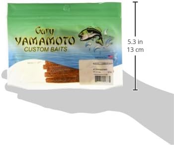 YAMAMOTO 5 Senko Puha Műanyag Féreg Könnyen Használható Basszus Halászati Stick Csali, Csali - 10 Pack