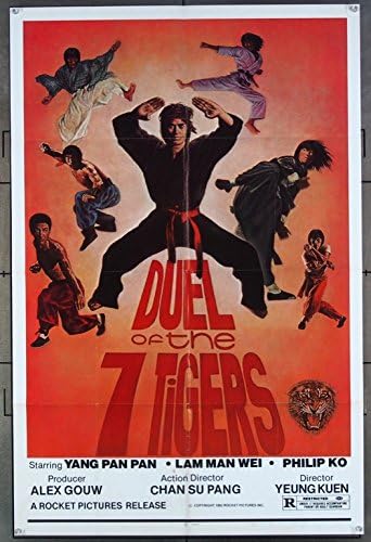 Párbaj A Tigrisek (1982) Eredeti Film Poszter
