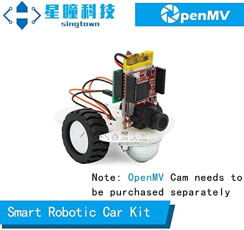 SingTown OpenMV Okos Robot AGV Autóskészlet Valódi, Auto Tracking Színű Golyókat, vagy a Következő Sorokat kell Alkalmazni,