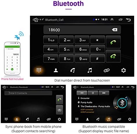 Android 10.0 GPS Navigációs Sztereó Rádió 9 Hüvelykes Érintőképernyős Multimédia Lejátszó, Mazda 3 2004-09 Támogató Bluetooth/Kormánykerék