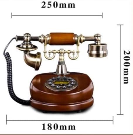 GaYouny Vezetékes Telefon Rögzített Digitális Retro Telefon Gombot, Tárcsázza a Dekoratív Telefonok Vezetékes Otthoni Office