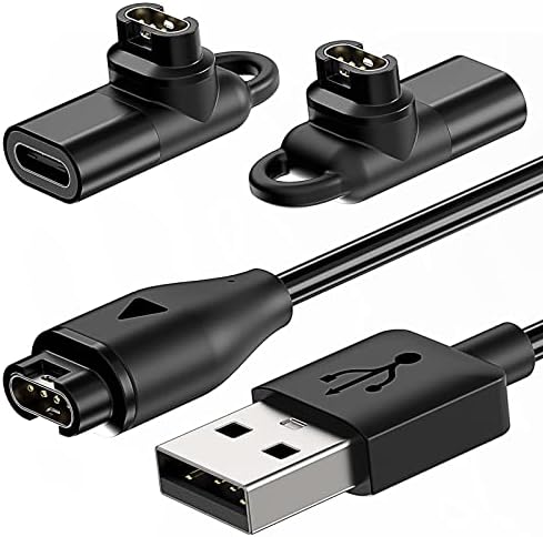 Töltőkábel Garmin Óra, 2 USB C Töltő Adapter Csatlakozó, 3.3 FT Töltő Kábel Garmin Fenix 7|7S|7 X|6|6|6X|5|5S, Forerunner