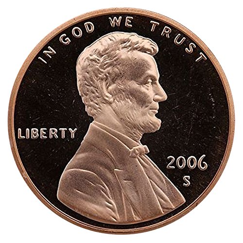 2006 S Gem Bizonyíték Lincoln Memorial-Kal Penny Bizonyíték MINKET Menta