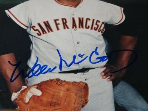 Willie McCovey Aláírt San Francisco Giants 8x10 Fotó Dedikált PSA/DNS-COA-1C - Dedikált MLB Fotók