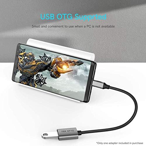 Tek Styz USB-C USB 3.0 Adapter Működik a Samsung Galaxy Tab Aktív 3 OTG Típus-C/PD Férfi USB 3.0 Női Converter. (5Gbps)