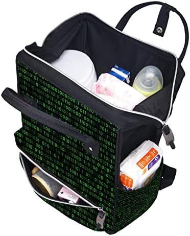 GUEROTKR Utazási Hátizsák, Táskát, Hátizsákot Pelenka táska, Zöld Számítógépes Program Kód