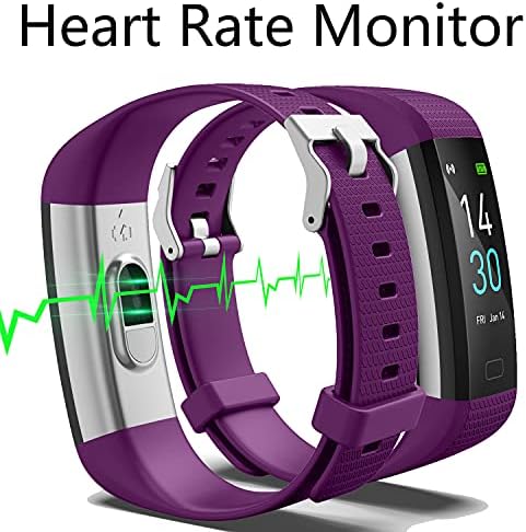 ENGERWALL Fitness Tracker Lépés Számláló/Kalória/Stopper, Tevékenység Tracker Heart Rate Monitor, IP68, Egészségügyi Tracker Aludni,