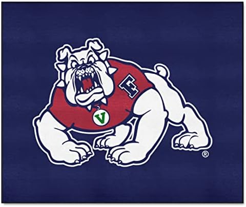 FANMATS 4893 Fresno State Bulldogs Ulti-Szőnyeg Szőnyeg - 5ft. x 8ft. | Sport Rajongó Szőnyeg, lakberendezés Szőnyeg, valamint