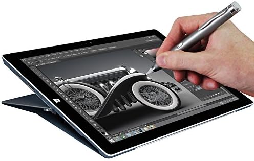 Navitech Szürke Jó Pont a Digitális Aktív Toll Kompatibilis a Microsoft Surface Pro 4 / Microsoft Surface Könyv