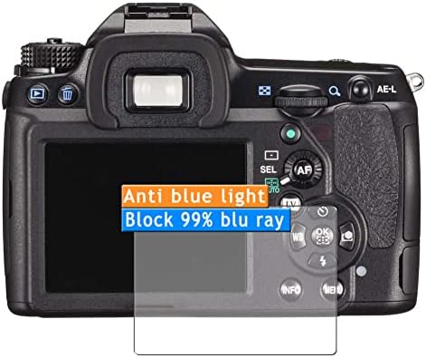 Vaxson 3-Pack Anti Kék Fény képernyővédő fólia, kompatibilis a RICOH PENTAX digitális TÜKÖRREFLEXES fényképezőgép K-5II / K-5 II. TPU Film