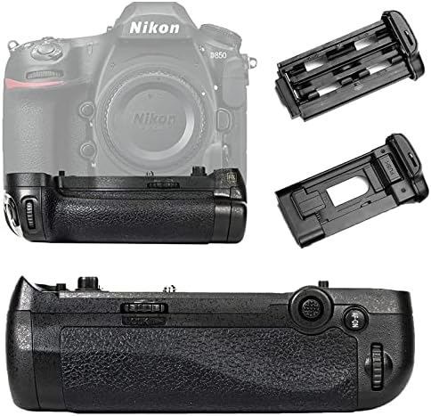 HAPPYPOPO Akkumulátor Markolat a Nikon D850 DSLR Fényképezőgép, Csere Nikon MB-D18 Akkumulátor Markolat,lecserélni Nikon EN-EL18A, HU-EL15A