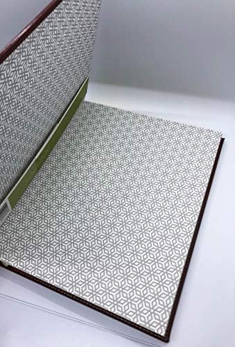 Eccolo Bélelt Ügyvezető Journal Notebook Arany Élek, 256 Oldal, savmentes Papír, Kemény Borító Reális Műbőr, Lay Flat Design (Barna,