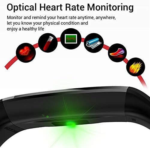GPPZM Karkötő Okos Zenekar Férfi Fitness Tracker Tevékenység Smartwatch Real-time Monitor 5 1 Lépésszámláló Sport Karkötő Nők a Férfi (Szín