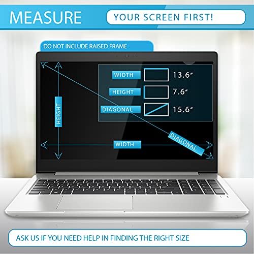 Adatvédelmi Képernyő Szűrő 15.6 Hüvelyk Laptop, Anti-Vakító fény a Kék Fény, a Képernyő Védő