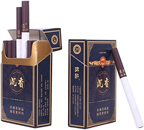 Édes Rózsa Gyógynövény Cigaretta - Dohány, valamint a Nikotin Ingyenes - 2 Csomag 40 Dohányzik