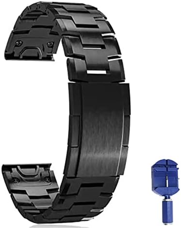 HAZELS Titán Ötvözet Watchband QuickFit Csukló Pánt a Garmin Fenix 7 X 7 6 5 5X Plus/6 6X Pro 3 3HR/Forerunner 935 945 Óra 22 26mm Heveder (Szín