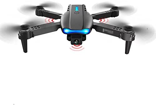 QUITOKA RC Drón 4k HD légifényképezés Dual Kamera 4-tengelyes Repülőgép Akadály Elkerülése Távirányító Repülő Fények 360°