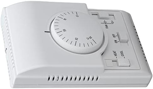 Központi Légkondicionáló Termosztát 2 Módja Mechanikus Vezérlés Kapcsoló Kondicionáló 110‑220V Fan Coil termosztát